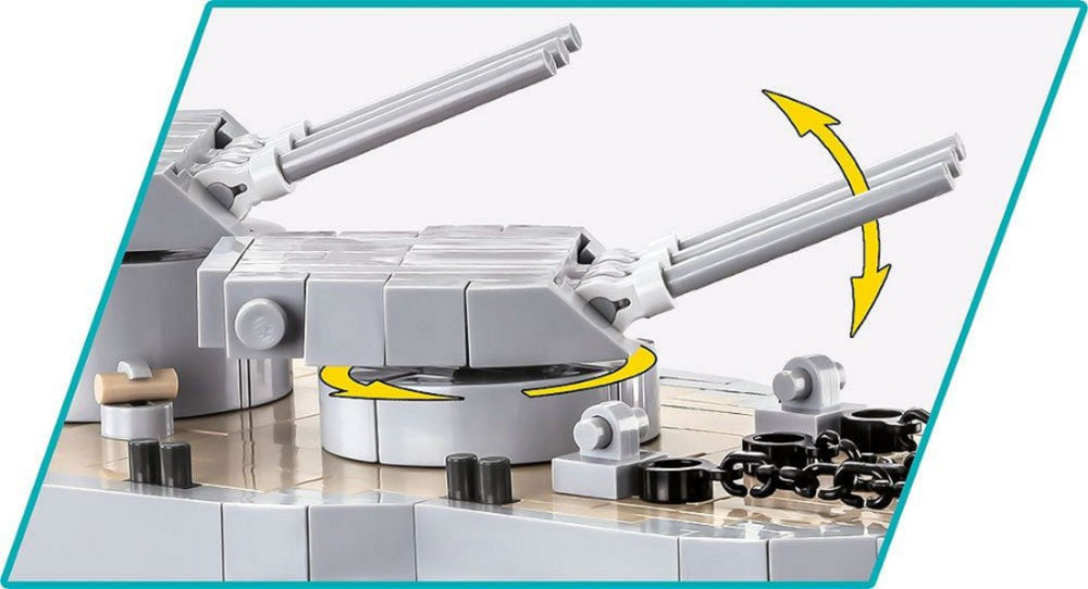Image Pop Weasel - Image 4 of World War 2 - Pennsylvania Class Battleship - Executive Edition (2088 Piece Kit) - Cobi - Model - Image - Pop Weasel