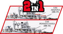Image Pop Weasel - Image 6 of World War 2 - Pennsylvania Class Battleship - Executive Edition (2088 Piece Kit) - Cobi