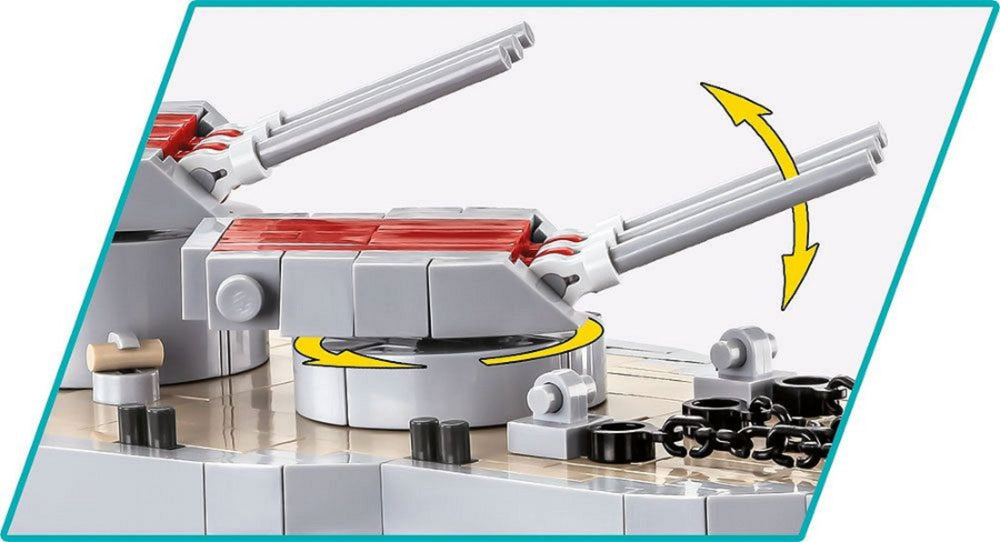 Image Pop Weasel - Image 4 of World War 2 - USS Arizona (BB-39) (2046 Piece Kit) - Cobi - Model - Image - Pop Weasel