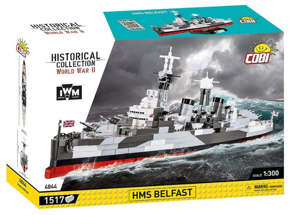 Image Pop Weasel - Image 2 of World War 2 - HMS Belfast (1515 Piece Kit) - Cobi - Model - Image - Pop Weasel