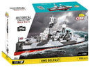 Image Pop Weasel - Image 2 of World War 2 - HMS Belfast (1515 Piece Kit) - Cobi