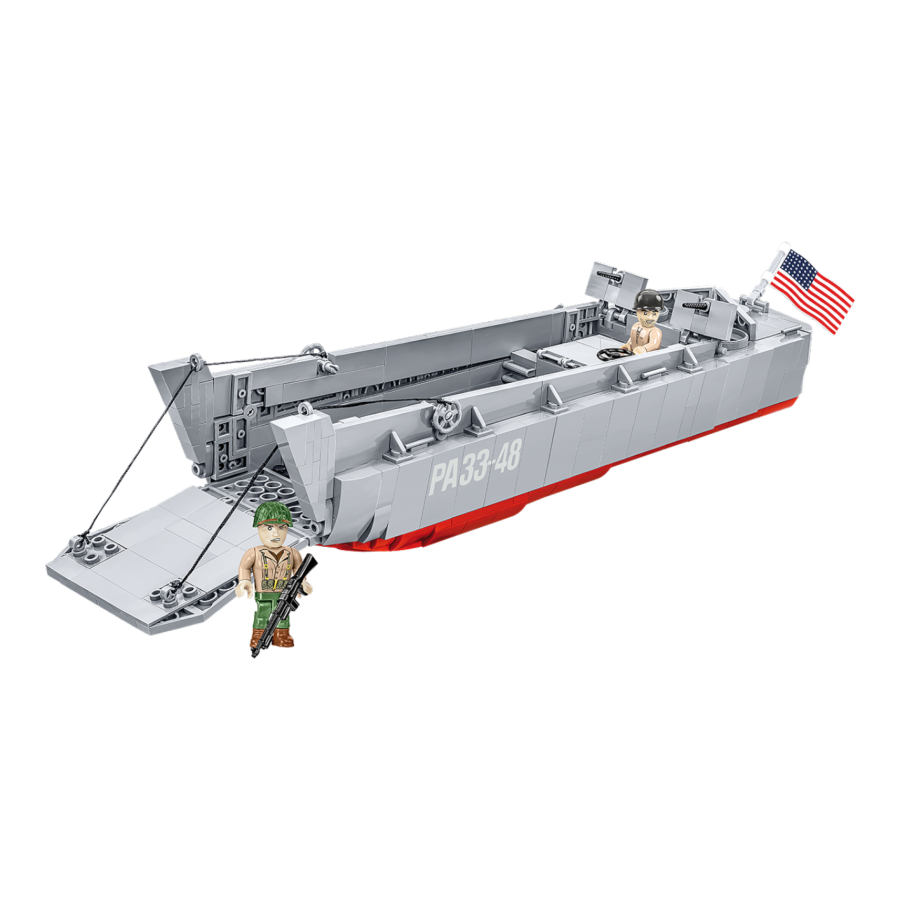 World War 2 - LCVP Higgins Boat (715 Piece Kit) - Cobi - Model - Image - Pop Weasel