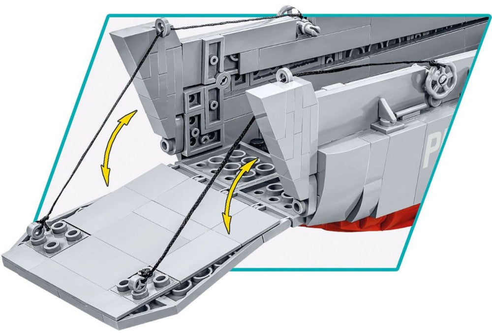 Image Pop Weasel - Image 4 of World War 2 - LCVP Higgins Boat (715 Piece Kit) - Cobi - Model - Image - Pop Weasel