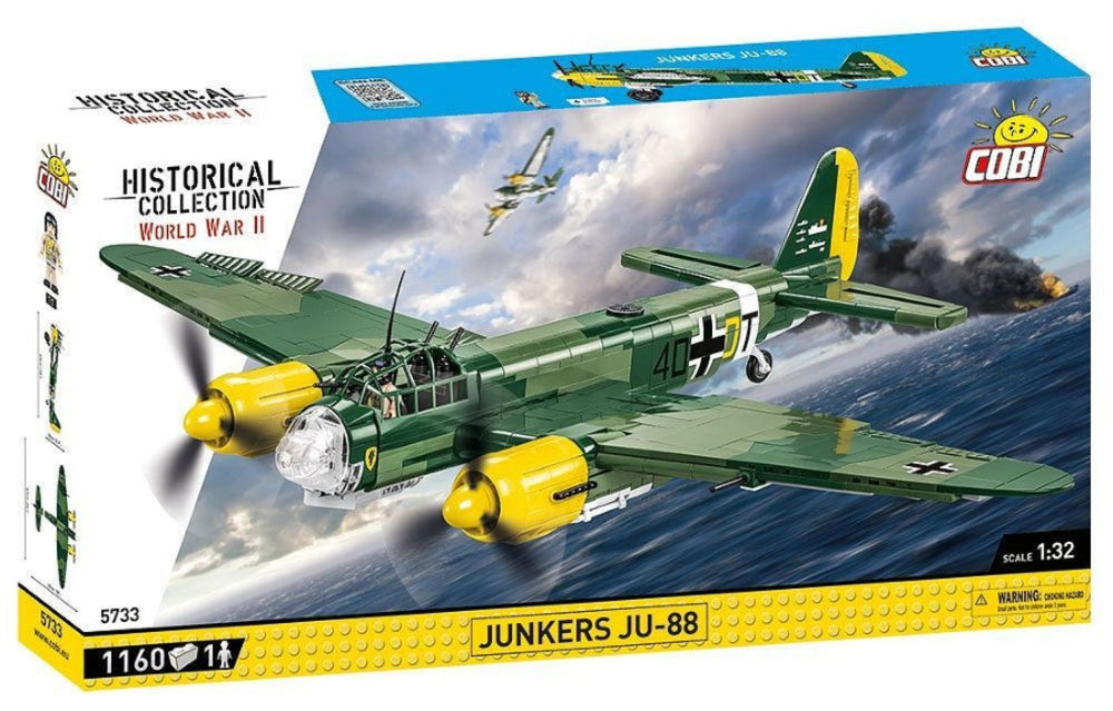 Image Pop Weasel - Image 2 of World War 2 - Junkers Ju-88 (1160 Piece Kit) - Cobi - Model - Image - Pop Weasel