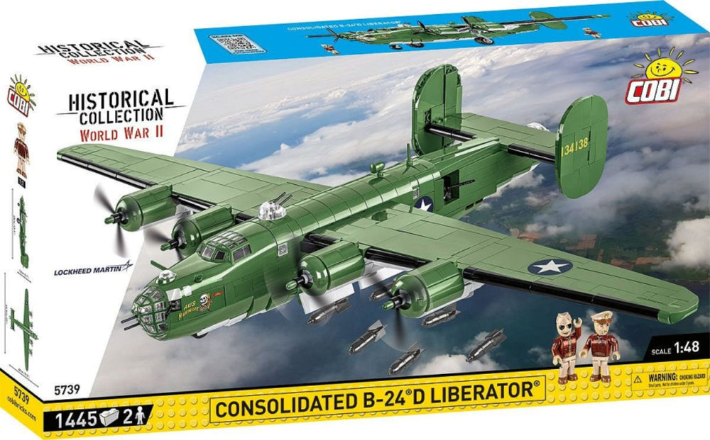 Image Pop Weasel - Image 2 of World War 2 - Consolidated B-24D Liberator (1413 Piece Kit) - Cobi - Model - Image - Pop Weasel