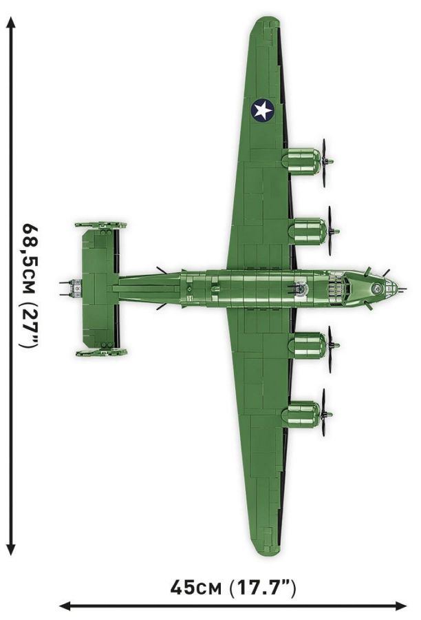 Image Pop Weasel - Image 8 of World War 2 - Consolidated B-24D Liberator (1413 Piece Kit) - Cobi - Model - Image - Pop Weasel