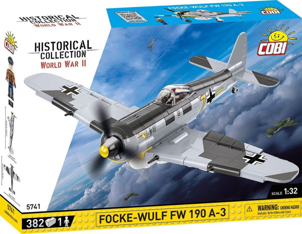 Image Pop Weasel - Image 2 of World War 2 - Focke-Wulf FW 190-A3 (377 Piece Kit) - Cobi - Model - Image - Pop Weasel