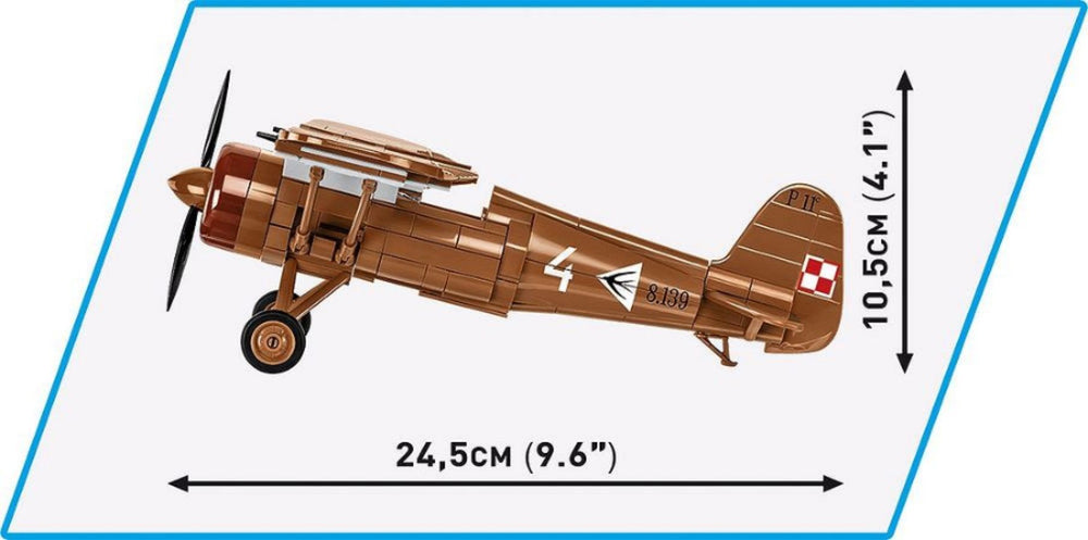 Image Pop Weasel - Image 9 of World War 2 - PZL P-11c (320 Piece Kit) - Cobi - Model - Image - Pop Weasel