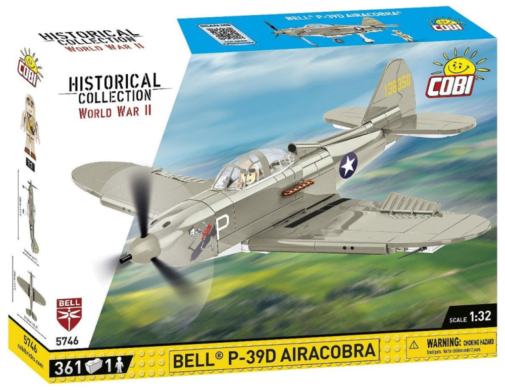 Image Pop Weasel - Image 2 of World War 2 - Bell P-39D Airacobra (US) (360 Piece Kit) - Cobi - Model - Image - Pop Weasel