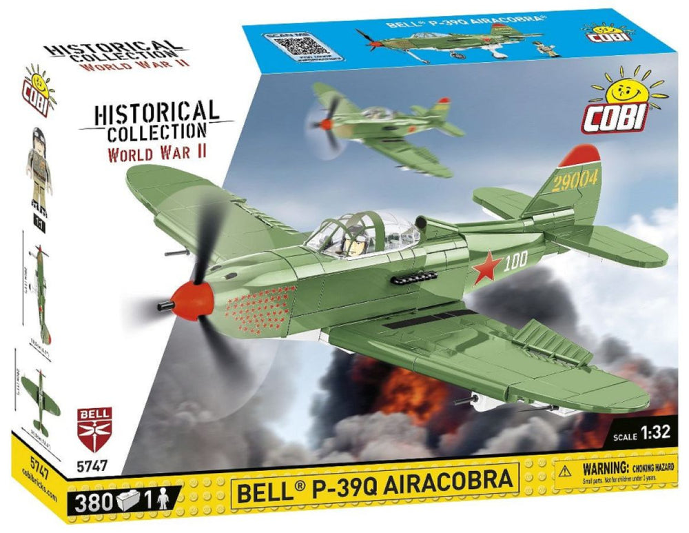 Image Pop Weasel - Image 2 of World War 2 - Bell P-39Q Airacobra (Soviet) (380 Piece Kit) - Cobi - Model - Image - Pop Weasel