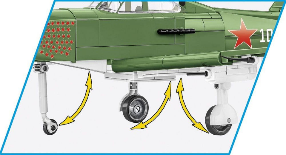 Image Pop Weasel - Image 5 of World War 2 - Bell P-39Q Airacobra (Soviet) (380 Piece Kit) - Cobi - Model - Image - Pop Weasel