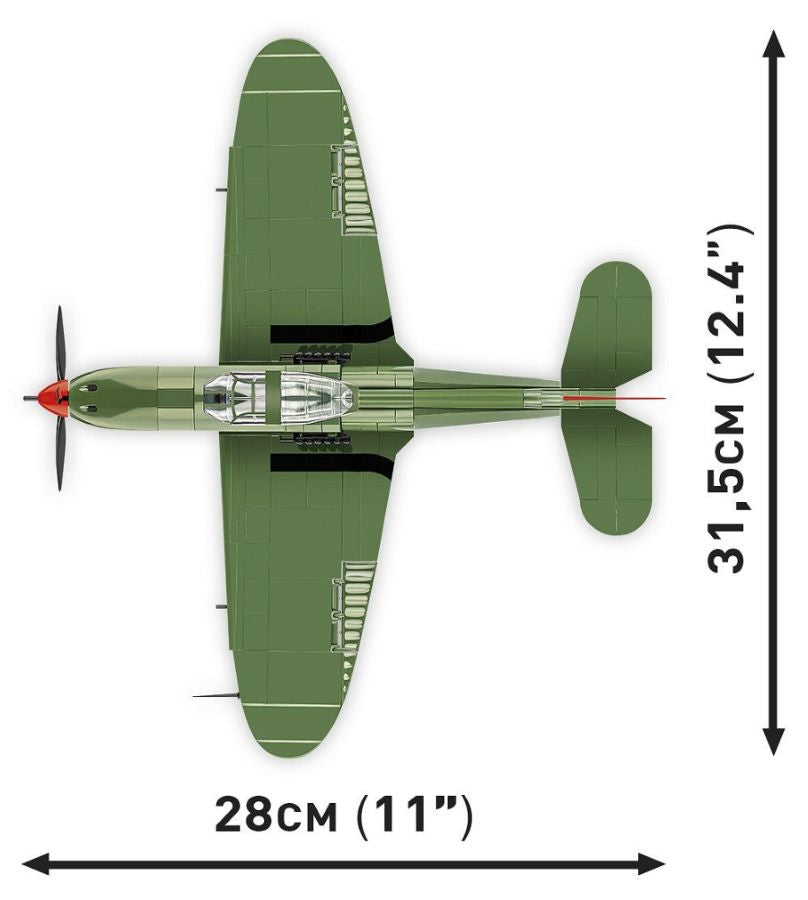 Image Pop Weasel - Image 7 of World War 2 - Bell P-39Q Airacobra (Soviet) (380 Piece Kit) - Cobi - Model - Image - Pop Weasel