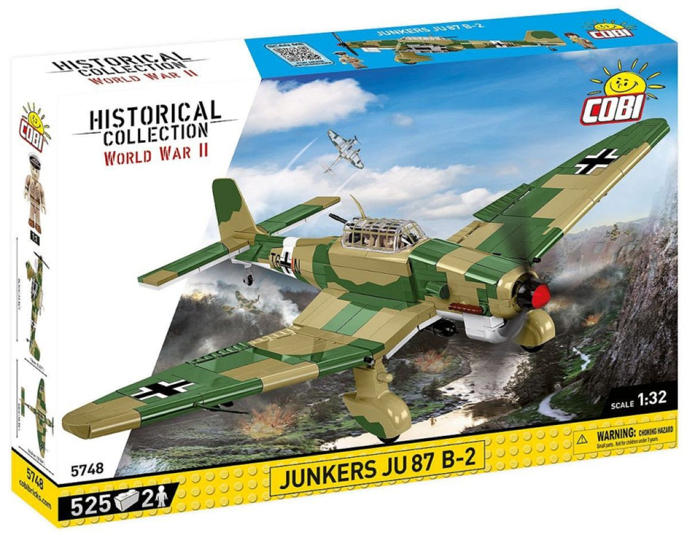 Image Pop Weasel - Image 2 of World War 2 - Junkers Ju 87 B-2 (525 Piece Kit) - Cobi - Model - Image - Pop Weasel