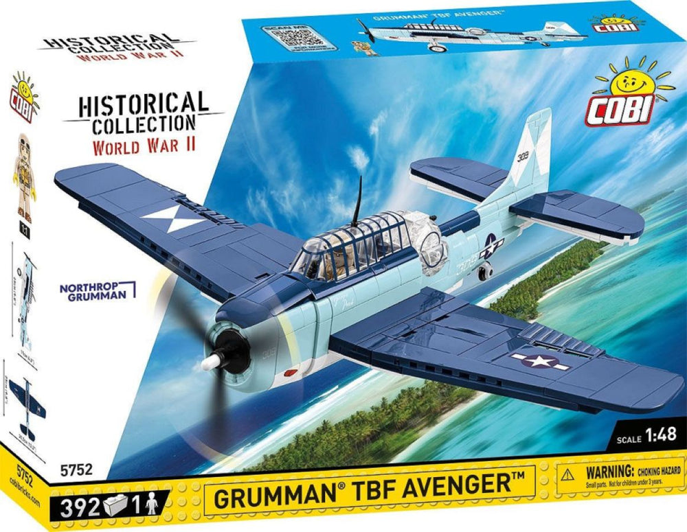Image Pop Weasel - Image 2 of World War 2 - Grumman TBF Avenger (392 Piece Kit) - Cobi - Model - Image - Pop Weasel