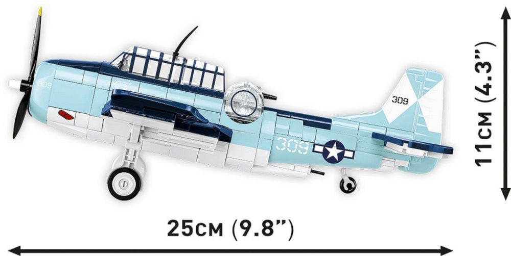 Image Pop Weasel - Image 8 of World War 2 - Grumman TBF Avenger (392 Piece Kit) - Cobi - Model - Image - Pop Weasel