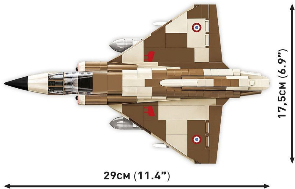 Image Pop Weasel - Image 5 of Armed Forces - Mirage IIIC Vexin (444 Piece Kit) - Cobi - Model - Image - Pop Weasel