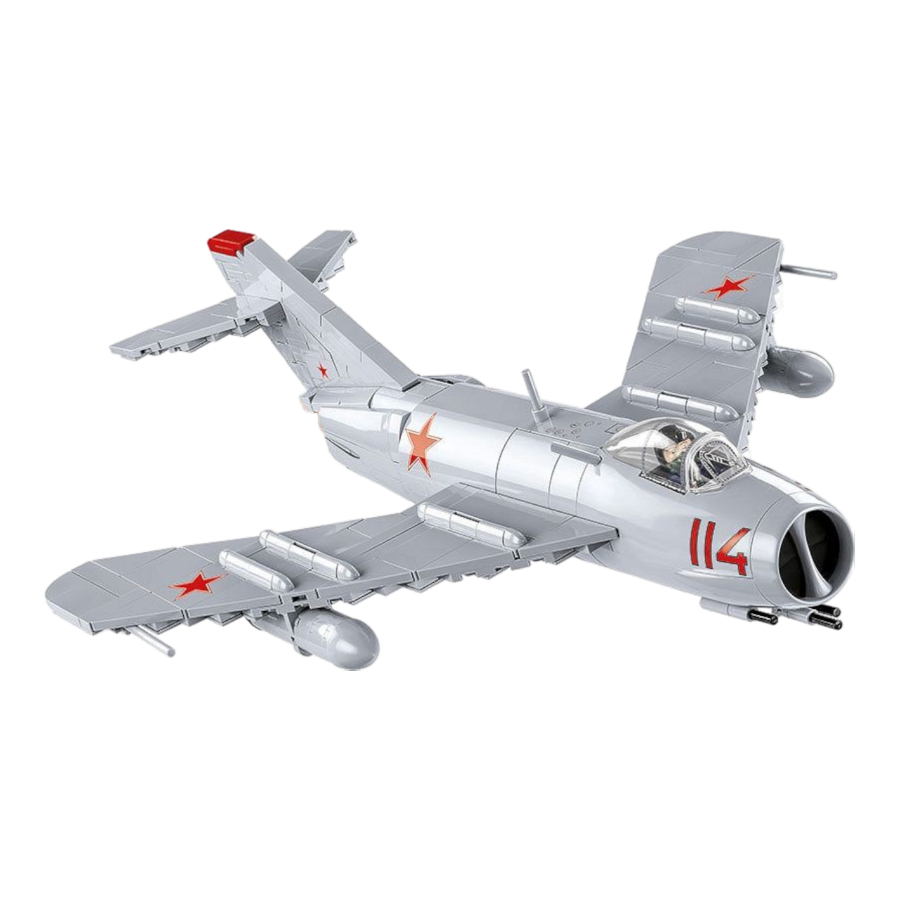 Cold War - MiG-17 NATO Code "Fresco" (568 Piece Kit) - Cobi - Model - Image - Pop Weasel