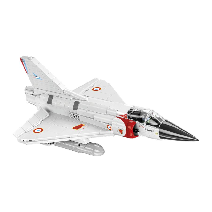 Armed Forces - Mirage IIIC Cigognes (436 Piece Kit) - Cobi - Model - Image - Pop Weasel