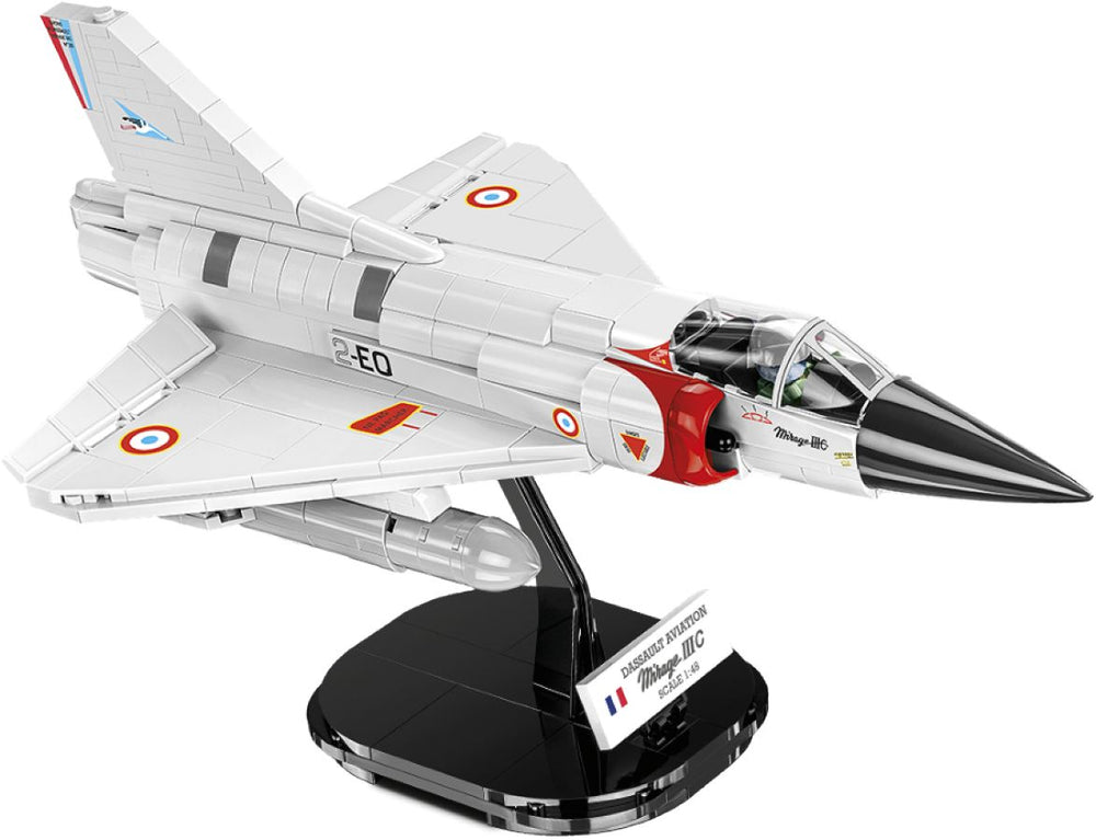 Image Pop Weasel - Image 4 of Armed Forces - Mirage IIIC Cigognes (436 Piece Kit) - Cobi - Model - Image - Pop Weasel