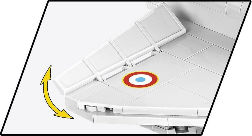 Image Pop Weasel - Image 5 of Armed Forces - Mirage IIIC Cigognes (436 Piece Kit) - Cobi - Model - Image - Pop Weasel