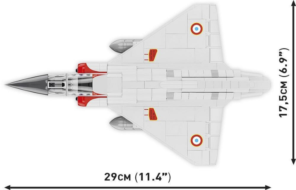 Image Pop Weasel - Image 6 of Armed Forces - Mirage IIIC Cigognes (436 Piece Kit) - Cobi - Model - Image - Pop Weasel