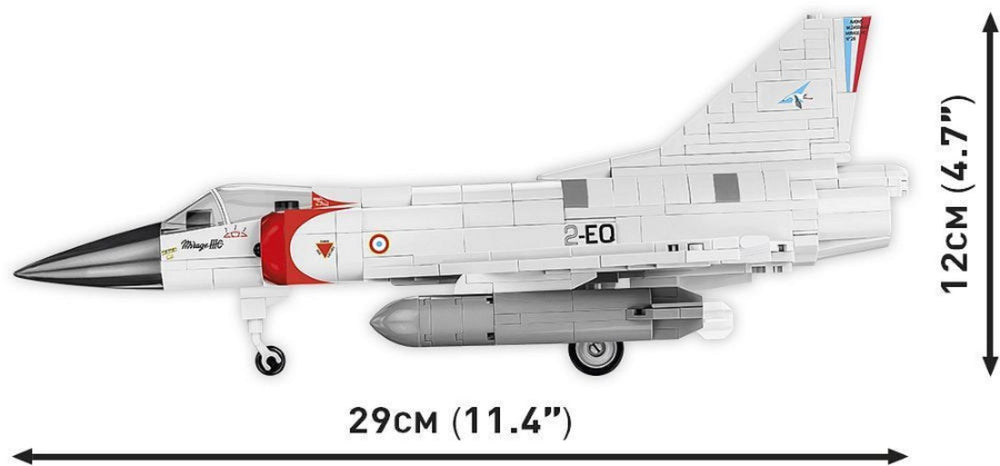 Image Pop Weasel - Image 7 of Armed Forces - Mirage IIIC Cigognes (436 Piece Kit) - Cobi - Model - Image - Pop Weasel