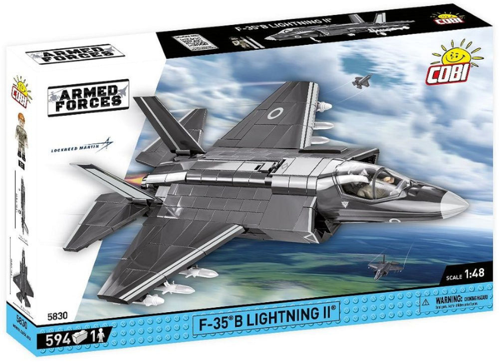 Image Pop Weasel - Image 2 of Armed Forces - F-35B Lightning II (RAF) (570 Piece Kit) - Cobi - Model - Image - Pop Weasel