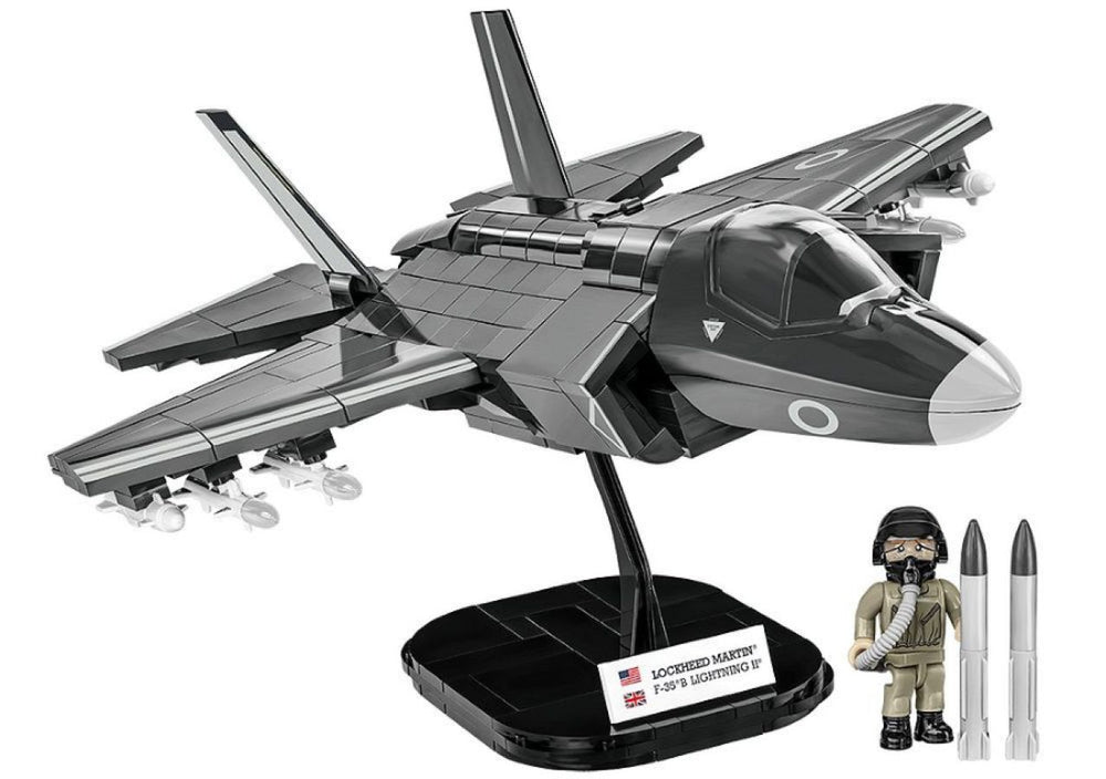 Image Pop Weasel - Image 4 of Armed Forces - F-35B Lightning II (RAF) (570 Piece Kit) - Cobi - Model - Image - Pop Weasel