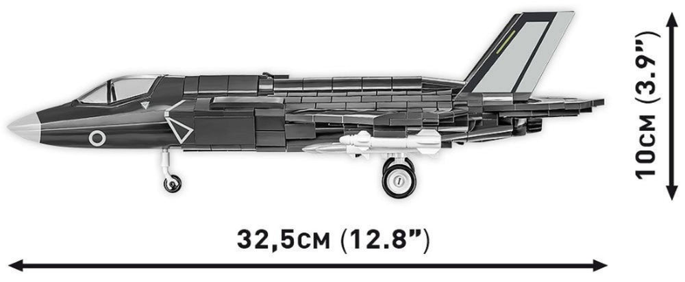 Image Pop Weasel - Image 9 of Armed Forces - F-35B Lightning II (RAF) (570 Piece Kit) - Cobi - Model - Image - Pop Weasel
