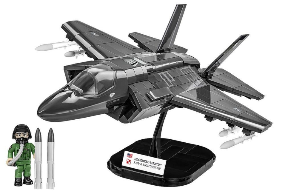 Image Pop Weasel - Image 4 of Armed Forces - F-35A Lightning II (PAF) (570 Piece Kit) - Cobi - Model - Image - Pop Weasel