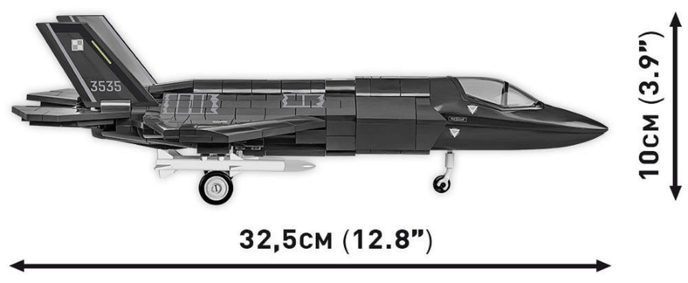 Image Pop Weasel - Image 9 of Armed Forces - F-35A Lightning II (PAF) (570 Piece Kit) - Cobi - Model - Image - Pop Weasel