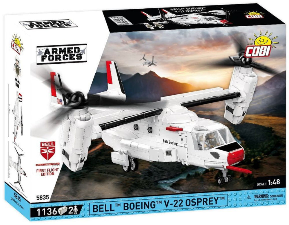 Image Pop Weasel - Image 2 of Armed Forces - Bell-Boeing V-22 Osprey (1151 Piece Kit) - Cobi - Model - Image - Pop Weasel