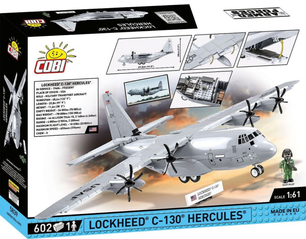 Image Pop Weasel - Image 3 of Armed Forces - Lockheed C-130 Hercules (550 Piece Kit) - Cobi - Model - Image - Pop Weasel