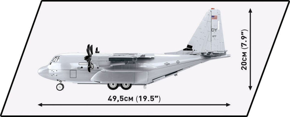 Image Pop Weasel - Image 9 of Armed Forces - Lockheed C-130 Hercules (550 Piece Kit) - Cobi - Model - Image - Pop Weasel