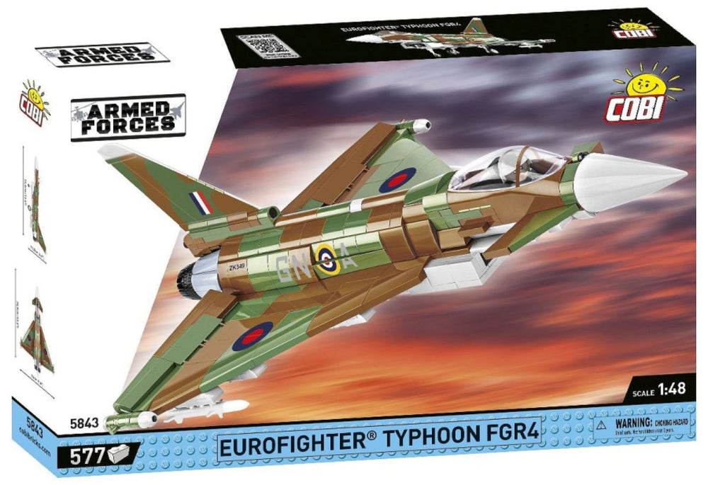 Image Pop Weasel - Image 2 of Armed Forces - RAF Typhoon FGR4 \"GiNA\" (580 Piece Kit) - Cobi - Model - Image - Pop Weasel