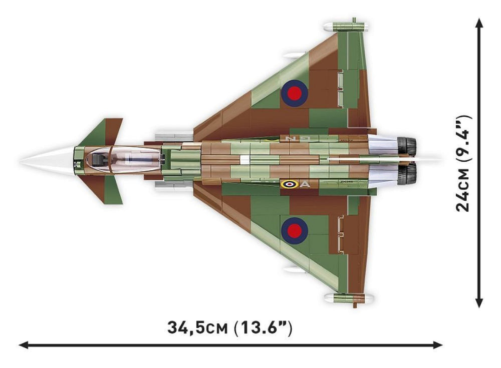 Image Pop Weasel - Image 8 of Armed Forces - RAF Typhoon FGR4 \"GiNA\" (580 Piece Kit) - Cobi - Model - Image - Pop Weasel