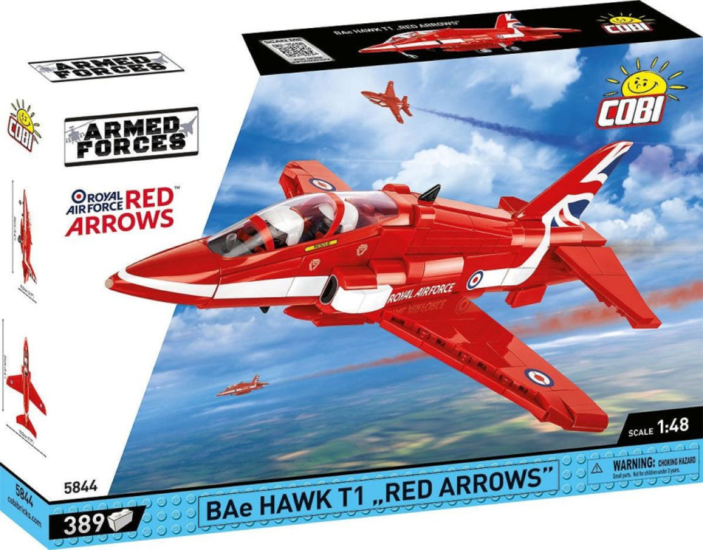 Image Pop Weasel - Image 2 of Armed Forces - BAe Hawk T1 Red Arrows (386 Piece Kit) - Cobi - Model - Image - Pop Weasel