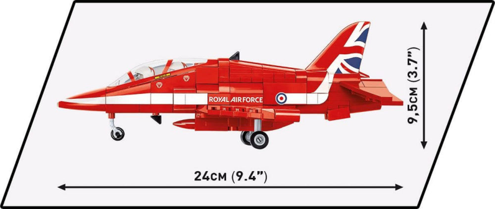 Image Pop Weasel - Image 9 of Armed Forces - BAe Hawk T1 Red Arrows (386 Piece Kit) - Cobi - Model - Image - Pop Weasel