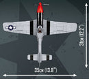 Image Pop Weasel - Image 5 of Top Gun - Mustang P-51D (350 Piece Kit) - Cobi