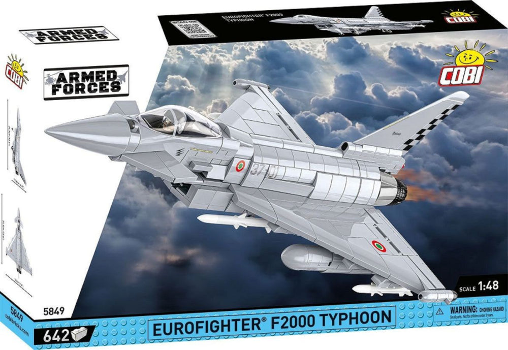 Image Pop Weasel - Image 2 of Armed Forces - Eurofighter F2000 Typhoon (642 Piece Kit) - Cobi - Model - Image - Pop Weasel