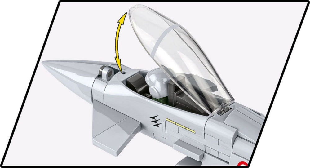 Image Pop Weasel - Image 5 of Armed Forces - Eurofighter F2000 Typhoon (642 Piece Kit) - Cobi - Model - Image - Pop Weasel
