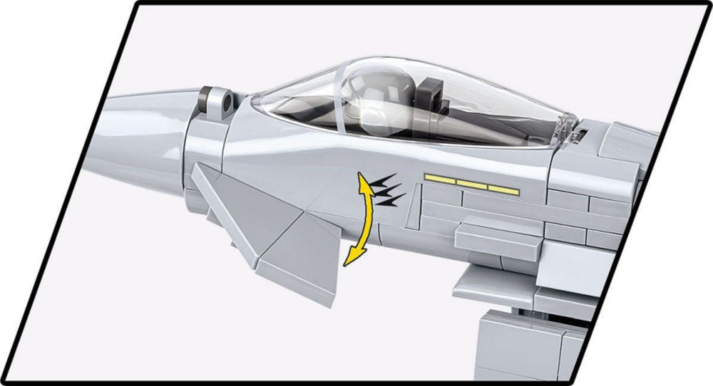 Image Pop Weasel - Image 6 of Armed Forces - Eurofighter F2000 Typhoon (642 Piece Kit) - Cobi - Model - Image - Pop Weasel