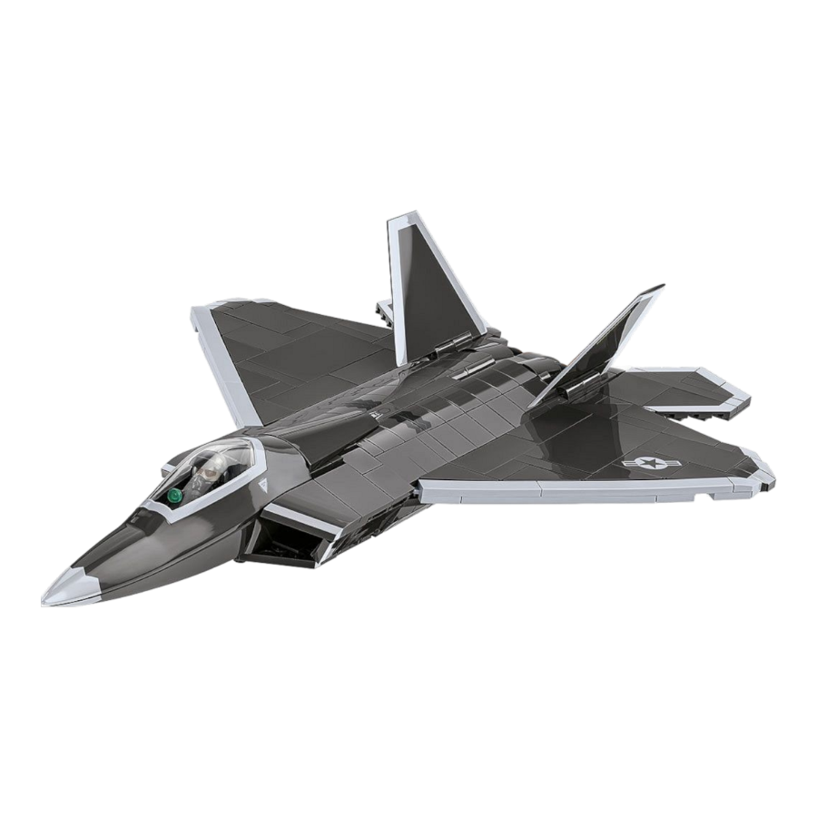 Armed Forces - Lockheed F-22 Raptor (695 Piece Kit) - Cobi - Model - Image - Pop Weasel