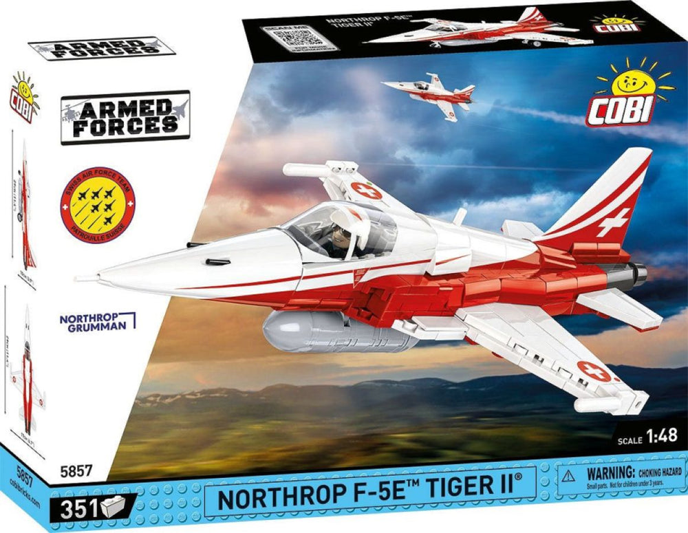 Image Pop Weasel - Image 2 of Armed Forces - Northrop F-5E Tiger II (351 Piece Kit) - Cobi - Model - Image - Pop Weasel