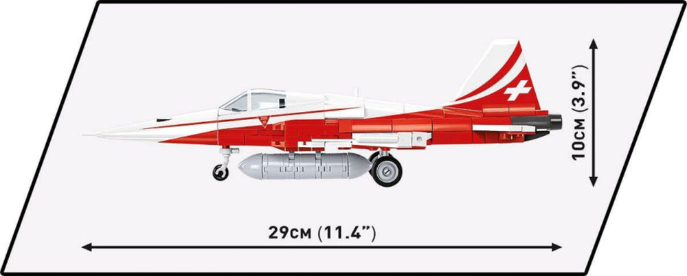 Image Pop Weasel - Image 8 of Armed Forces - Northrop F-5E Tiger II (351 Piece Kit) - Cobi - Model - Image - Pop Weasel