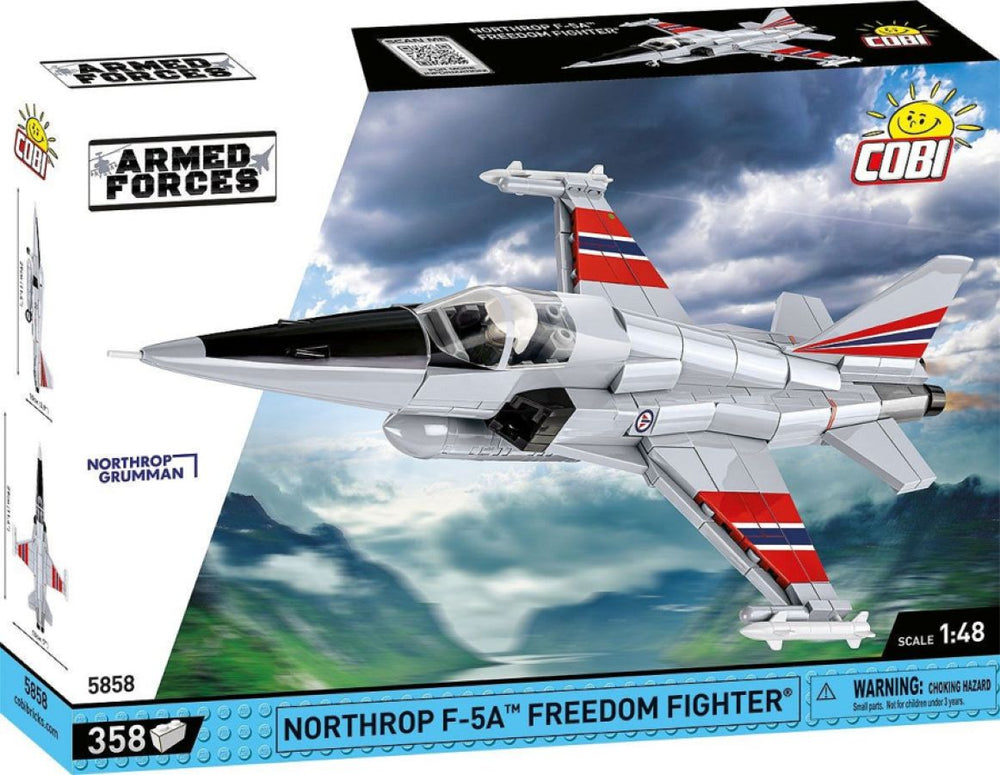 Image Pop Weasel - Image 3 of Armed Forces - Northrop F-5A Freedom Fighter (358 Piece Kit) - Cobi - Model - Image - Pop Weasel