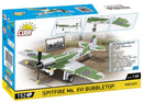 Image Pop Weasel - Image 3 of World War 2 - Spitfire Mk. XVI Bubbletop (152 Piece Kit) - Cobi