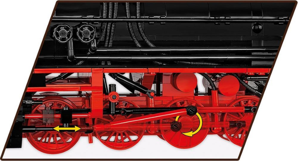 Image Pop Weasel - Image 5 of Trains - DR BR 52/TY2 Steam Locomotive 1:35 Scale [1723 Pcs] - Cobi - Model - Image - Pop Weasel