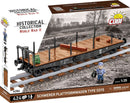 Image Pop Weasel - Image 2 of Trains - Schwerer Plattwormwagen Type Ssys 1:35 Scale [424 Pcs] - Cobi