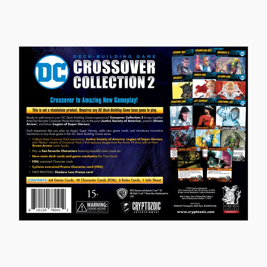 DC Comics - Crossover Collection - Board Game - Image - Pop Weasel